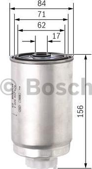 BOSCH F 026 402 176 - Filtro carburante www.autoricambit.com