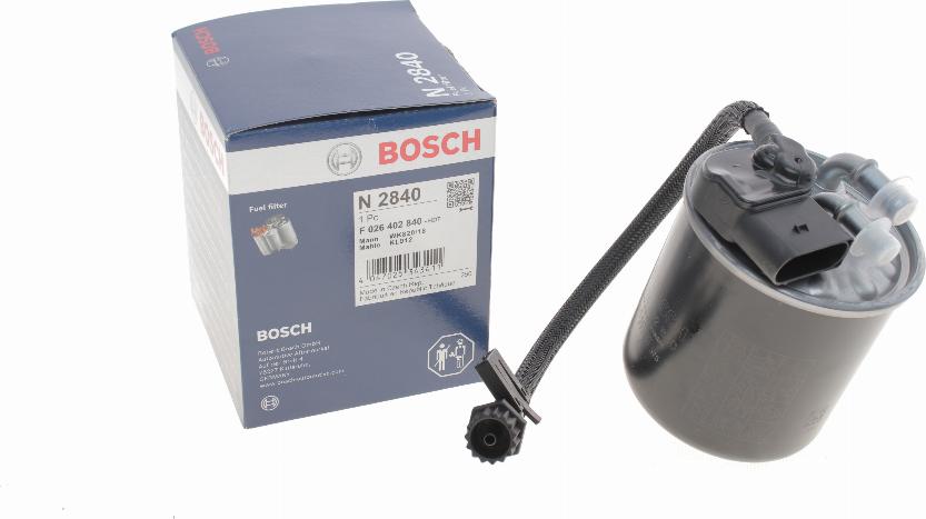 BOSCH F 026 402 840 - Filtro carburante www.autoricambit.com