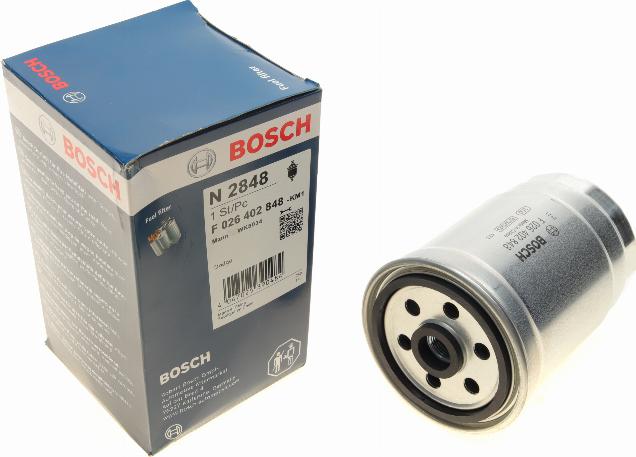 BOSCH F 026 402 848 - Filtro carburante www.autoricambit.com