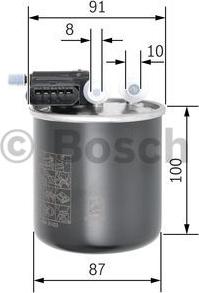 BOSCH F 026 402 843 - Filtro carburante www.autoricambit.com