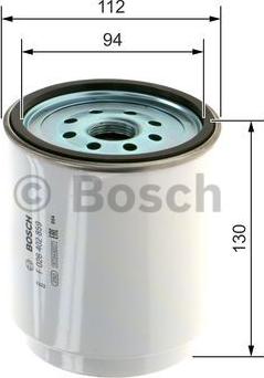 BOSCH F 026 402 859 - Filtro carburante www.autoricambit.com