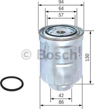 BOSCH F 026 402 830 - Filtro carburante www.autoricambit.com