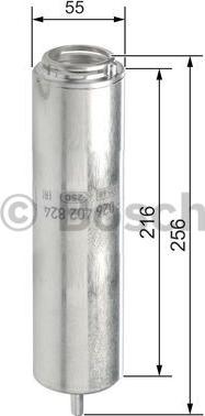 BOSCH F 026 402 824 - Filtro carburante www.autoricambit.com