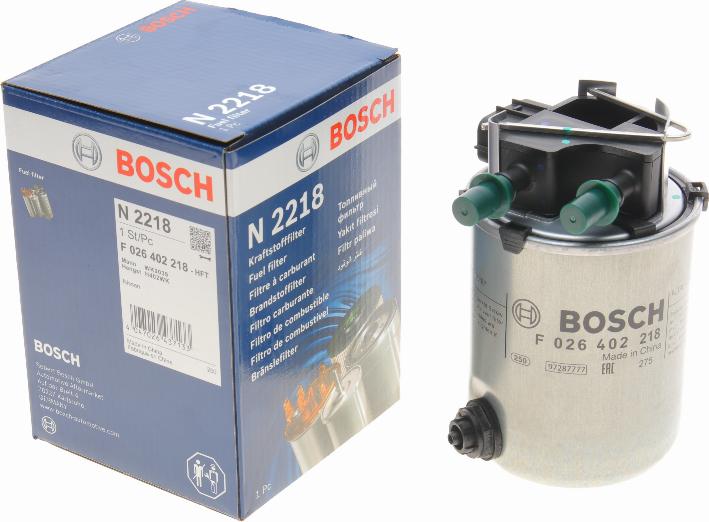 BOSCH F 026 402 218 - Filtro carburante www.autoricambit.com