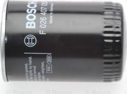 BOSCH F 026 407 053 - Filtro olio www.autoricambit.com