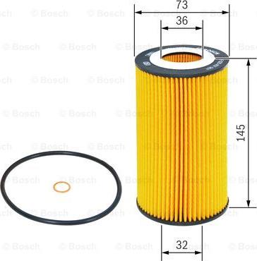 BOSCH F 026 407 007 - Filtro olio www.autoricambit.com