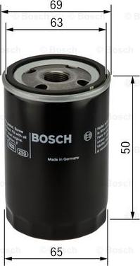 BOSCH F 026 407 089 - Filtro olio www.autoricambit.com