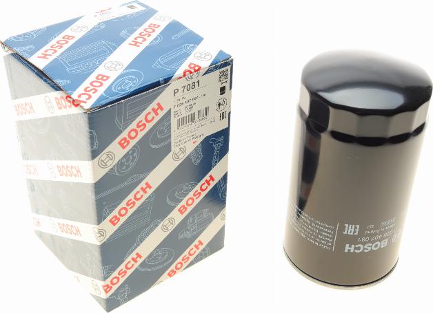 BOSCH F 026 407 081 - Filtro olio www.autoricambit.com