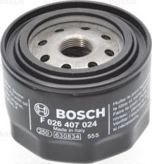 BOSCH F 026 407 024 - Filtro olio www.autoricambit.com