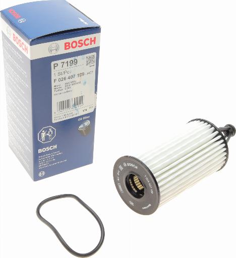 BOSCH F 026 407 199 - Filtro olio www.autoricambit.com