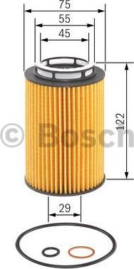 BOSCH F 026 407 158 - Filtro olio www.autoricambit.com