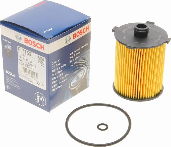 BOSCH F 026 407 152 - Filtro olio www.autoricambit.com