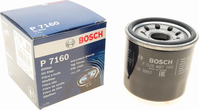 BOSCH F 026 407 160 - Filtro olio www.autoricambit.com