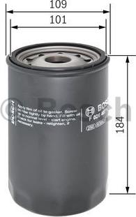 BOSCH F 026 407 135 - Filtro olio www.autoricambit.com