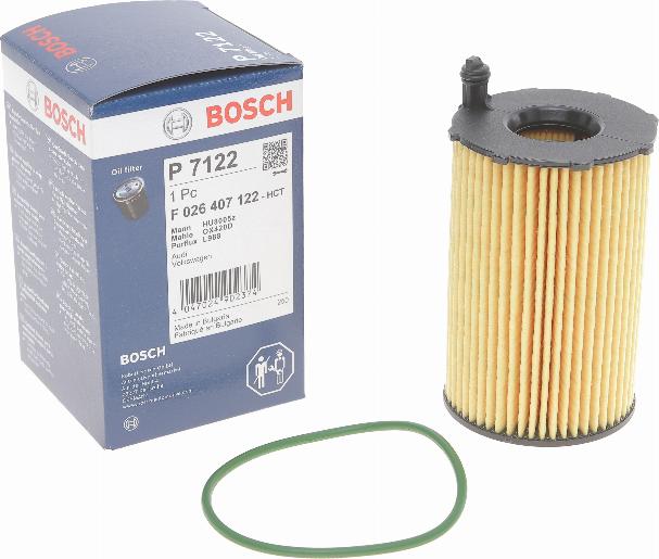 BOSCH F 026 407 122 - Filtro olio www.autoricambit.com