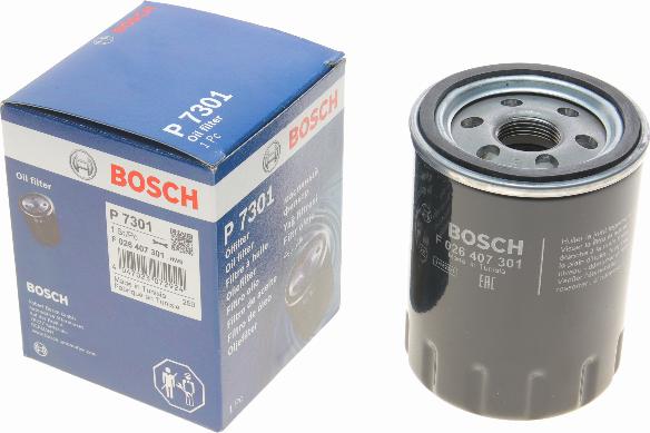 BOSCH F 026 407 301 - Filtro olio www.autoricambit.com