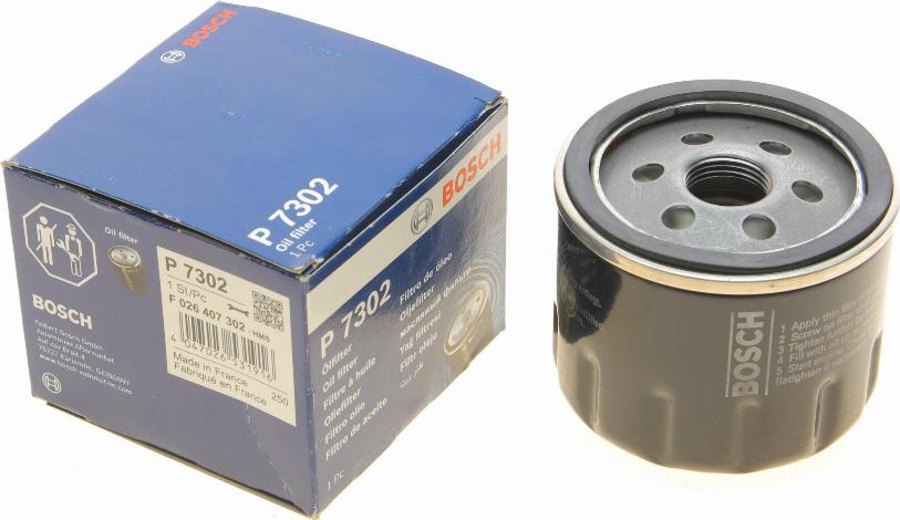 BOSCH F 026 407 302 - Filtro olio www.autoricambit.com