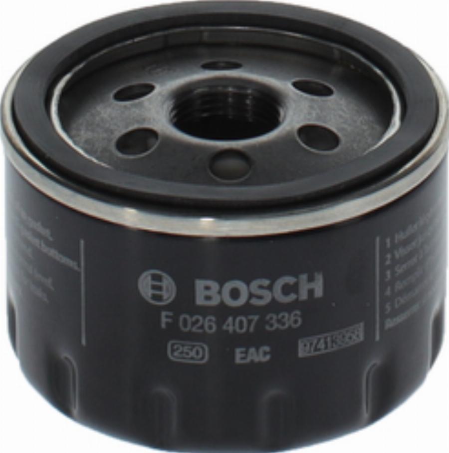 BOSCH F 026 407 336 - Filtro olio www.autoricambit.com