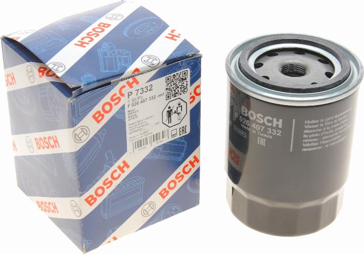 BOSCH F 026 407 332 - Filtro olio www.autoricambit.com