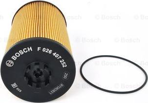 BOSCH F026407252 - Filtro olio www.autoricambit.com