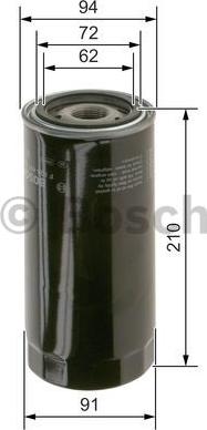 BOSCH F 026 407 234 - Filtro olio www.autoricambit.com