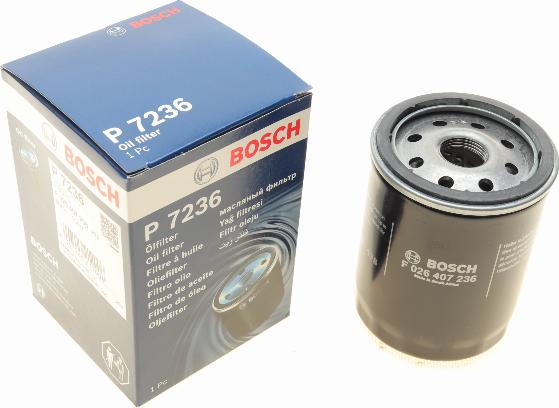 BOSCH F 026 407 236 - Filtro olio www.autoricambit.com