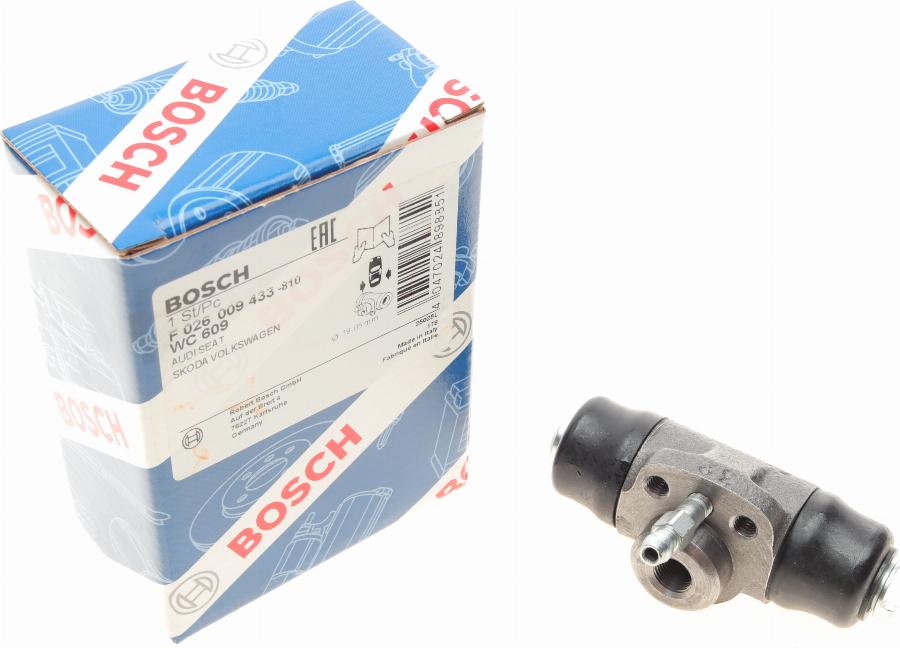 BOSCH F 026 009 433 - Cilindretto freno www.autoricambit.com