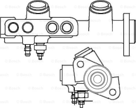 BOSCH F 026 003 014 - Cilindro maestro del freno www.autoricambit.com