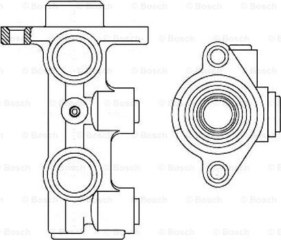 BOSCH F 026 003 351 - Cilindro maestro del freno www.autoricambit.com