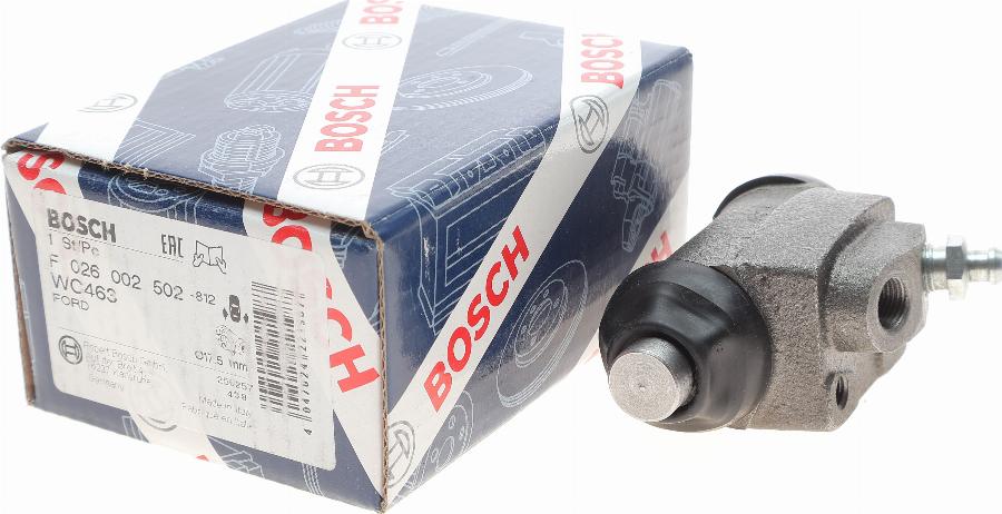 BOSCH F 026 002 502 - Cilindretto freno www.autoricambit.com