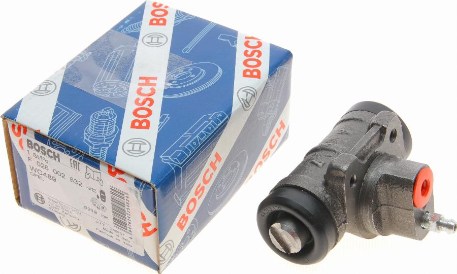 BOSCH F 026 002 532 - Cilindretto freno www.autoricambit.com