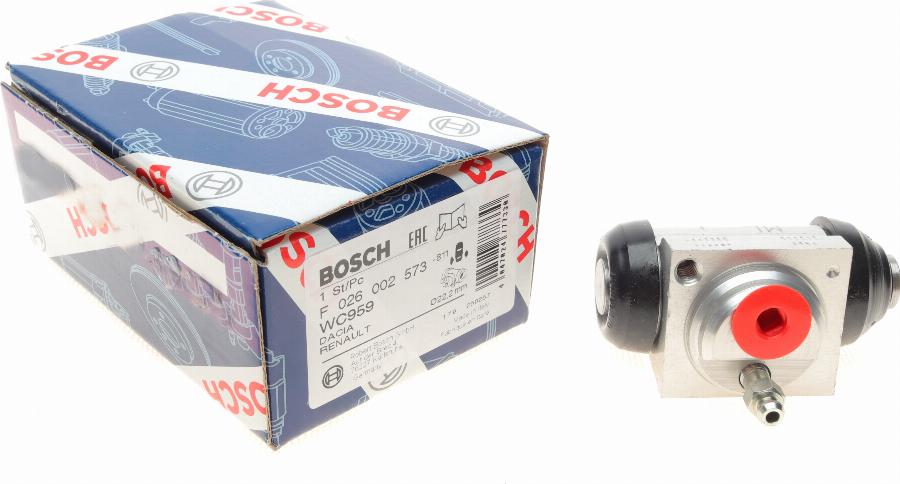 BOSCH F 026 002 573 - Cilindretto freno www.autoricambit.com