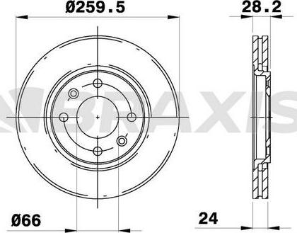 HELLA 8DD 355 105-031 - Discofreno www.autoricambit.com