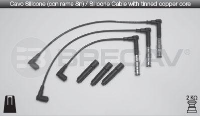 Brecav 08.515 - Kit cavi accensione www.autoricambit.com