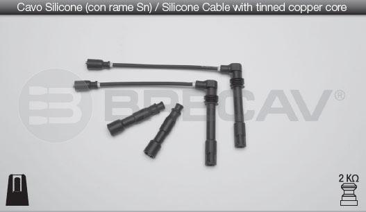 Brecav 02.520 - Kit cavi accensione www.autoricambit.com