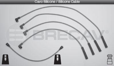 Brecav 15.538 - Kit cavi accensione www.autoricambit.com