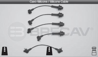 Brecav 33.549 - Kit cavi accensione www.autoricambit.com