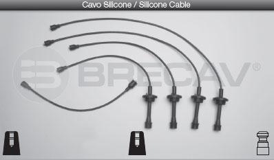 Brecav 33.516 - Kit cavi accensione www.autoricambit.com