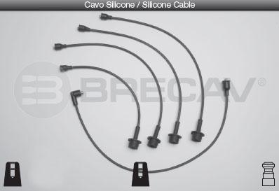 Brecav 33.510 - Kit cavi accensione www.autoricambit.com