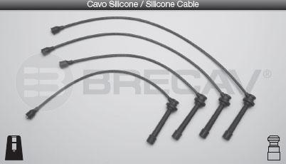 Brecav 25.510 - Kit cavi accensione www.autoricambit.com