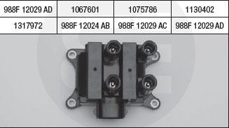 Brecav 215.001E - Bobina d'accensione www.autoricambit.com