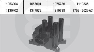 Brecav 215.007 - Bobina d'accensione www.autoricambit.com