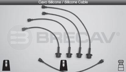 Brecav 27.504 - Kit cavi accensione www.autoricambit.com