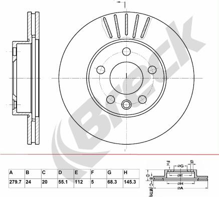 HELLA 8DD 355 127-331 - Discofreno www.autoricambit.com