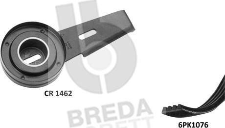 Breda Lorett KCA0053 - Kit Cinghie Poly-V www.autoricambit.com