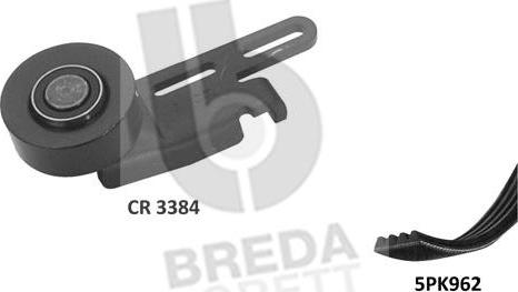 Breda Lorett KCA0011 - Kit Cinghie Poly-V www.autoricambit.com