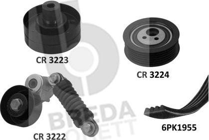 Breda Lorett KCA0026 - Kit Cinghie Poly-V www.autoricambit.com