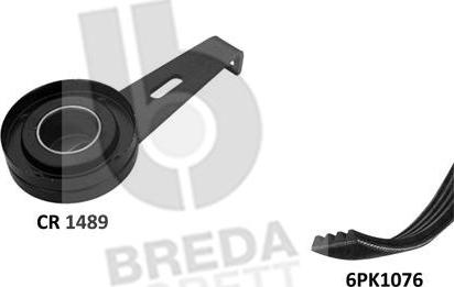 Breda Lorett KCA0020 - Kit Cinghie Poly-V www.autoricambit.com