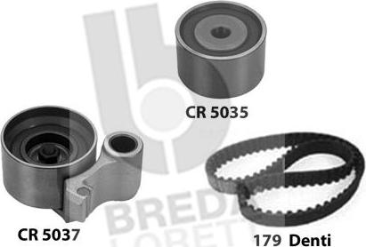 Breda Lorett KCD0442 - Kit cinghie dentate www.autoricambit.com