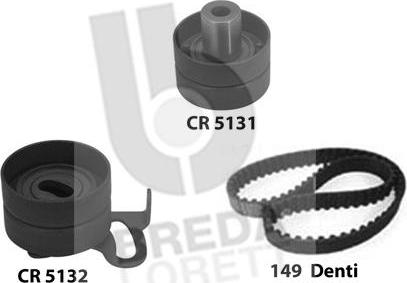 Breda Lorett KCD0463 - Kit cinghie dentate www.autoricambit.com